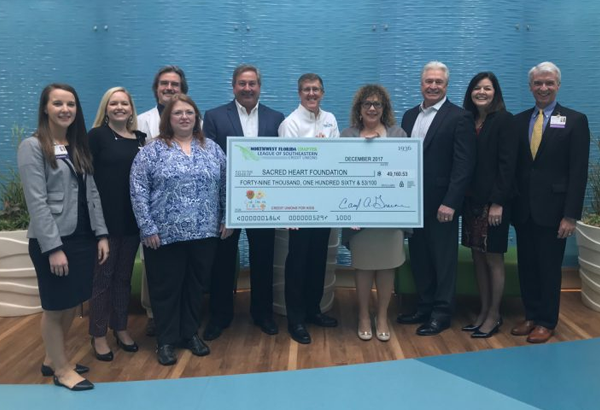NWF Chapter of LSCU Donates Over $49k to Credit Union for Kids